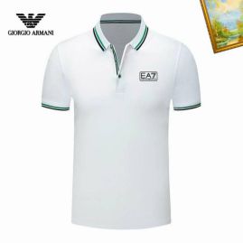 Picture of Armani Polo Shirt Short _SKUArmaniM-3XL25tn3119672